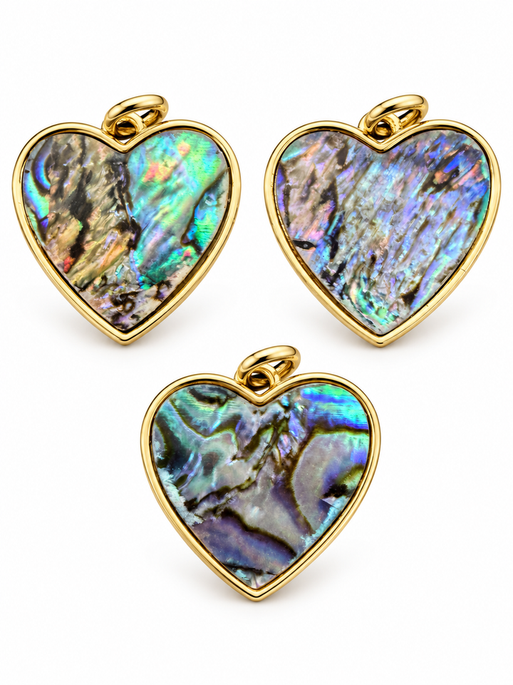 Abalone Heart Pendant