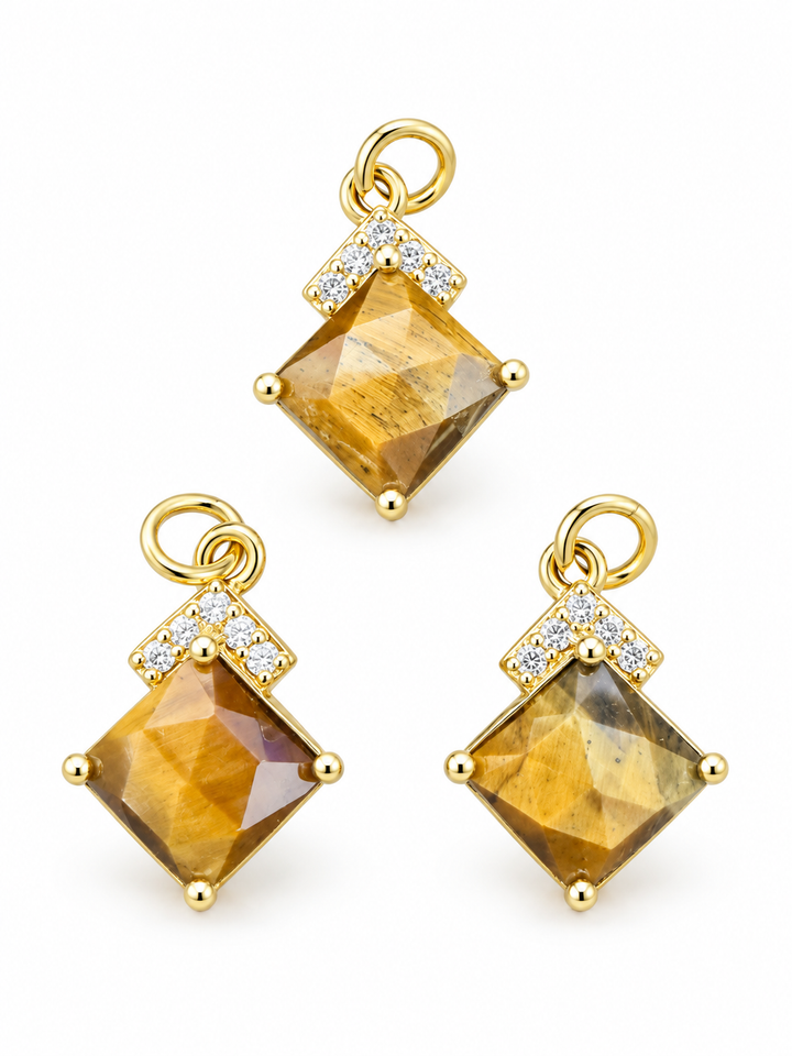 Tiger's Eye Charm