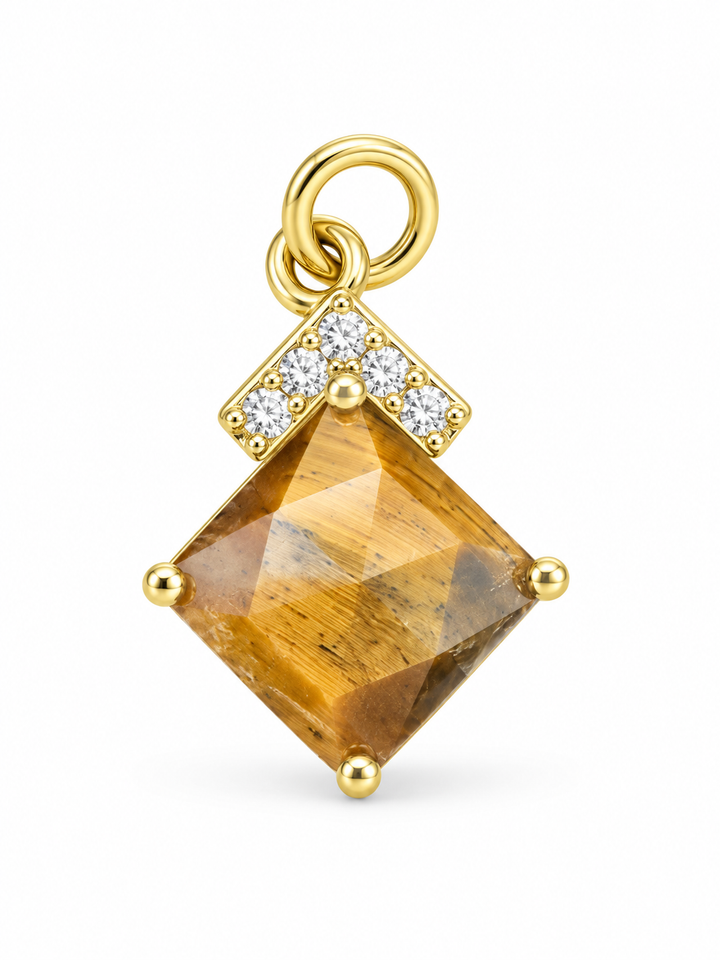Tiger's Eye Charm