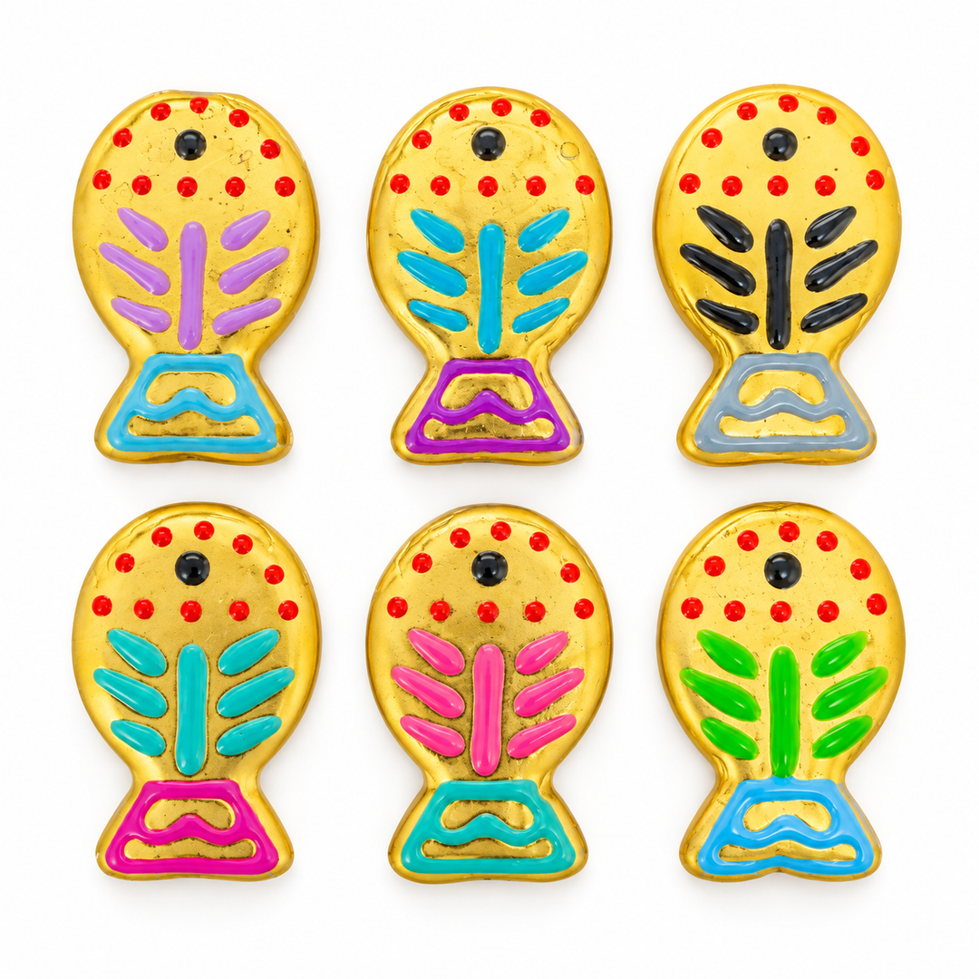 Hand Painted Fish Spacer