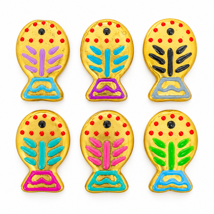 Hand Painted Fish Spacer