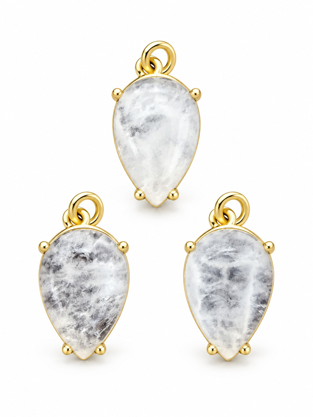 Small Clear Quartz Charm