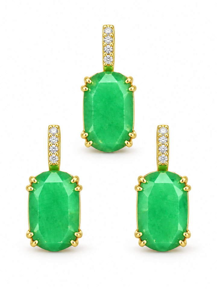 Dyed Jade Small Charm