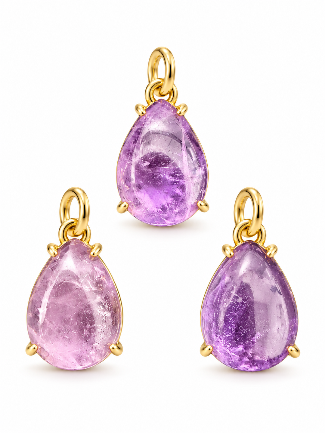 Small Amethyst Charm