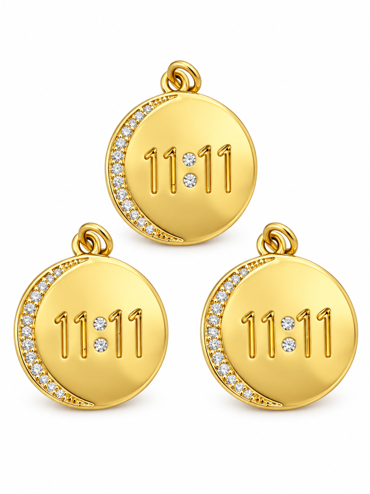 11:11 Micro Pave Pendant