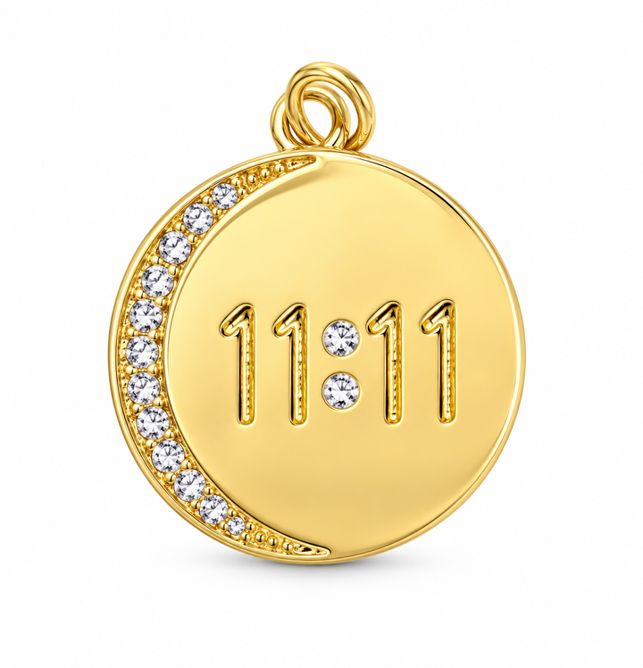 11:11 Micro Pave Pendant
