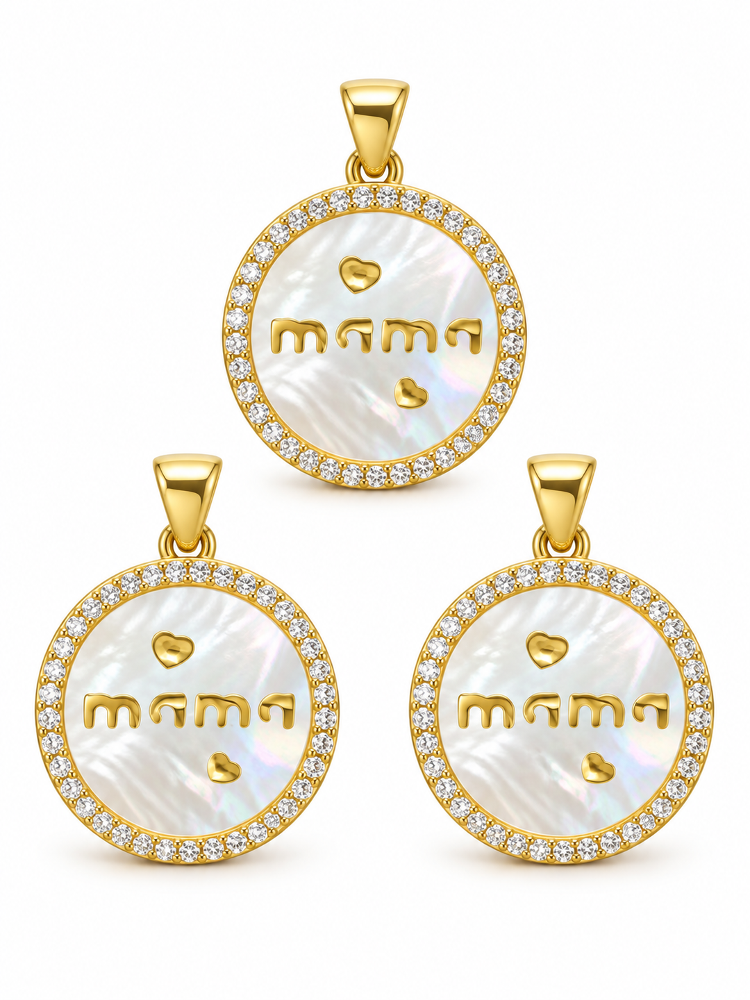 Mama Mother Of Pearl Pendant
