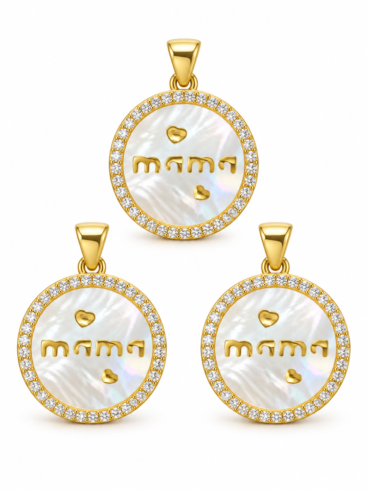 Mama Mother Of Pearl Pendant