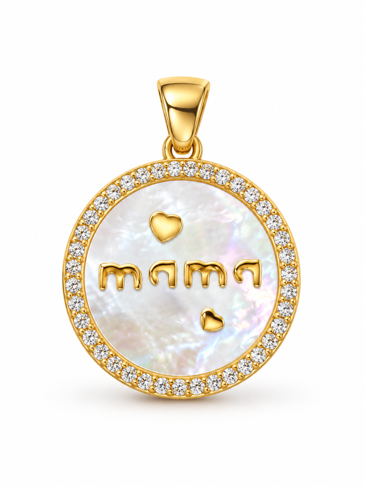 Mama Mother Of Pearl Pendant