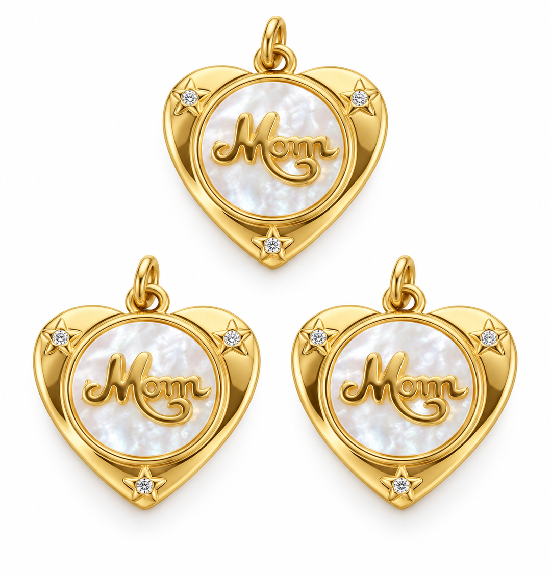 Mom Heart Pendant