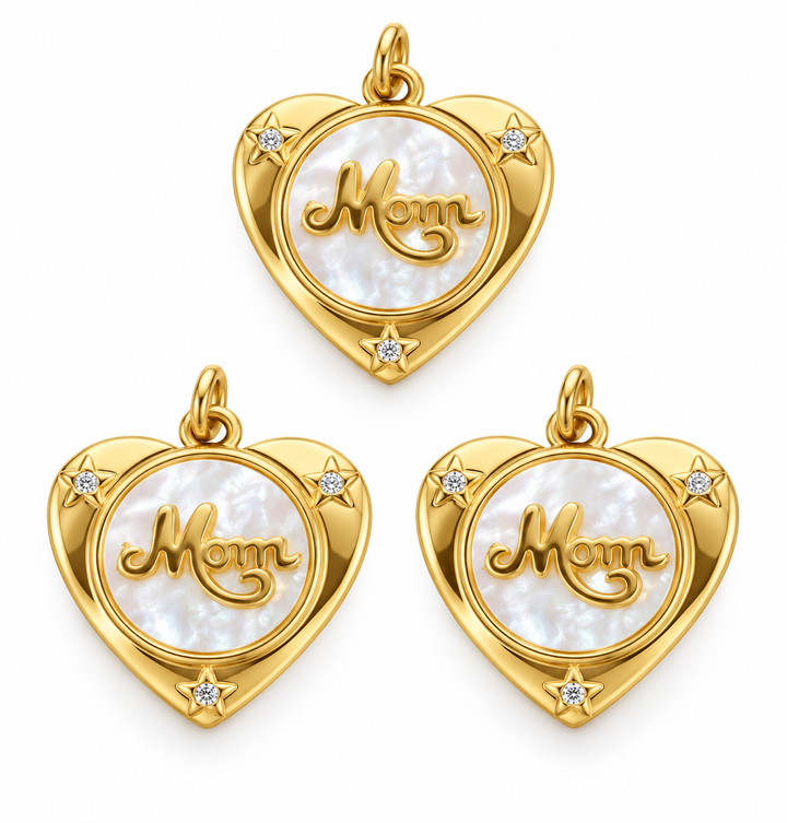 Mom Heart Pendant