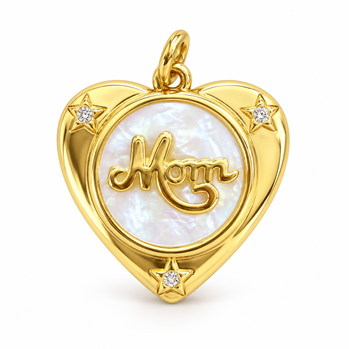 Mom Heart Pendant