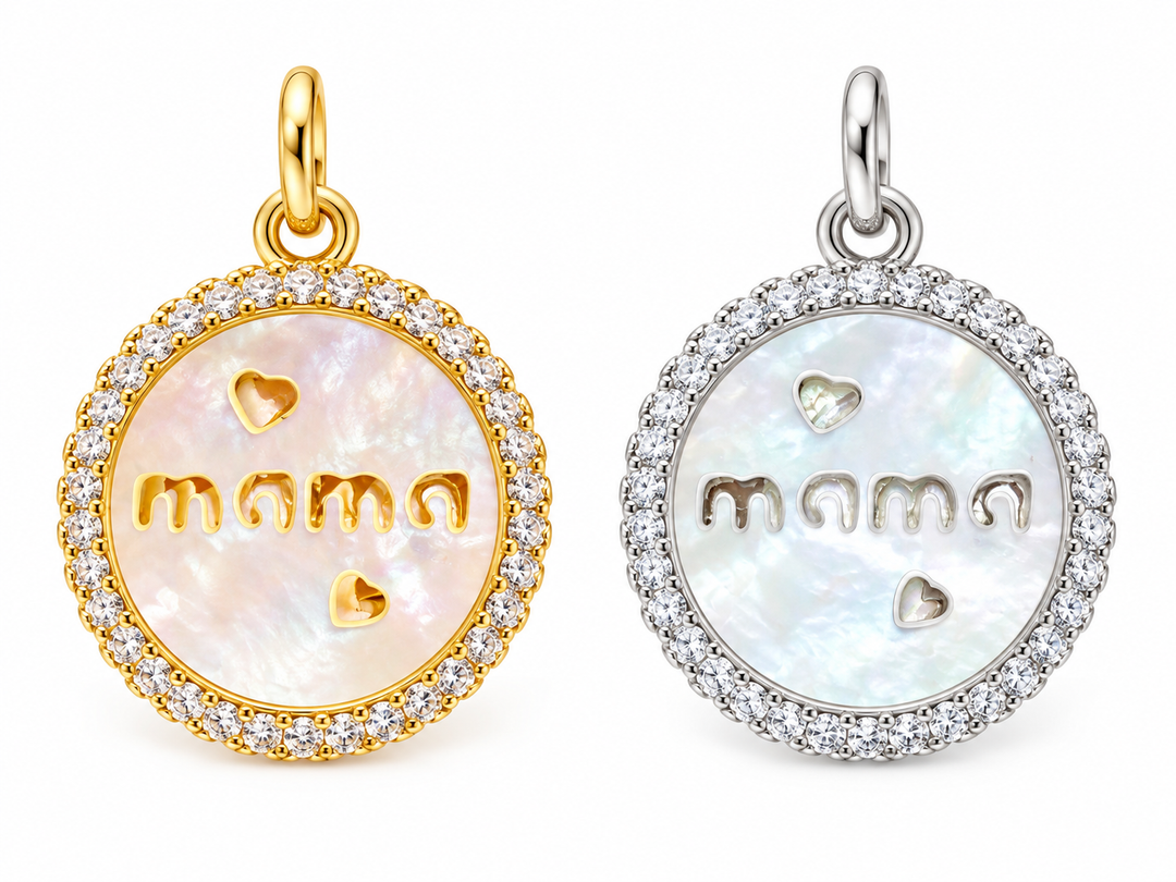 Mama Mother Of Pearl Pendant