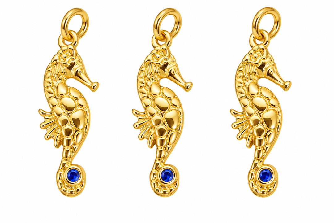 Small Sea Horse Charm
