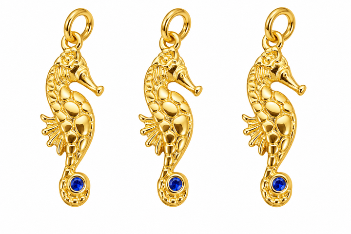 Small Sea Horse Charm