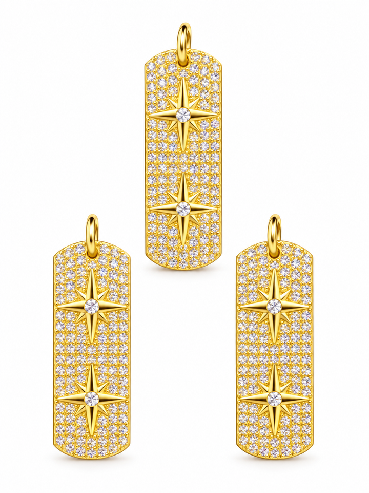 Double Star pendant