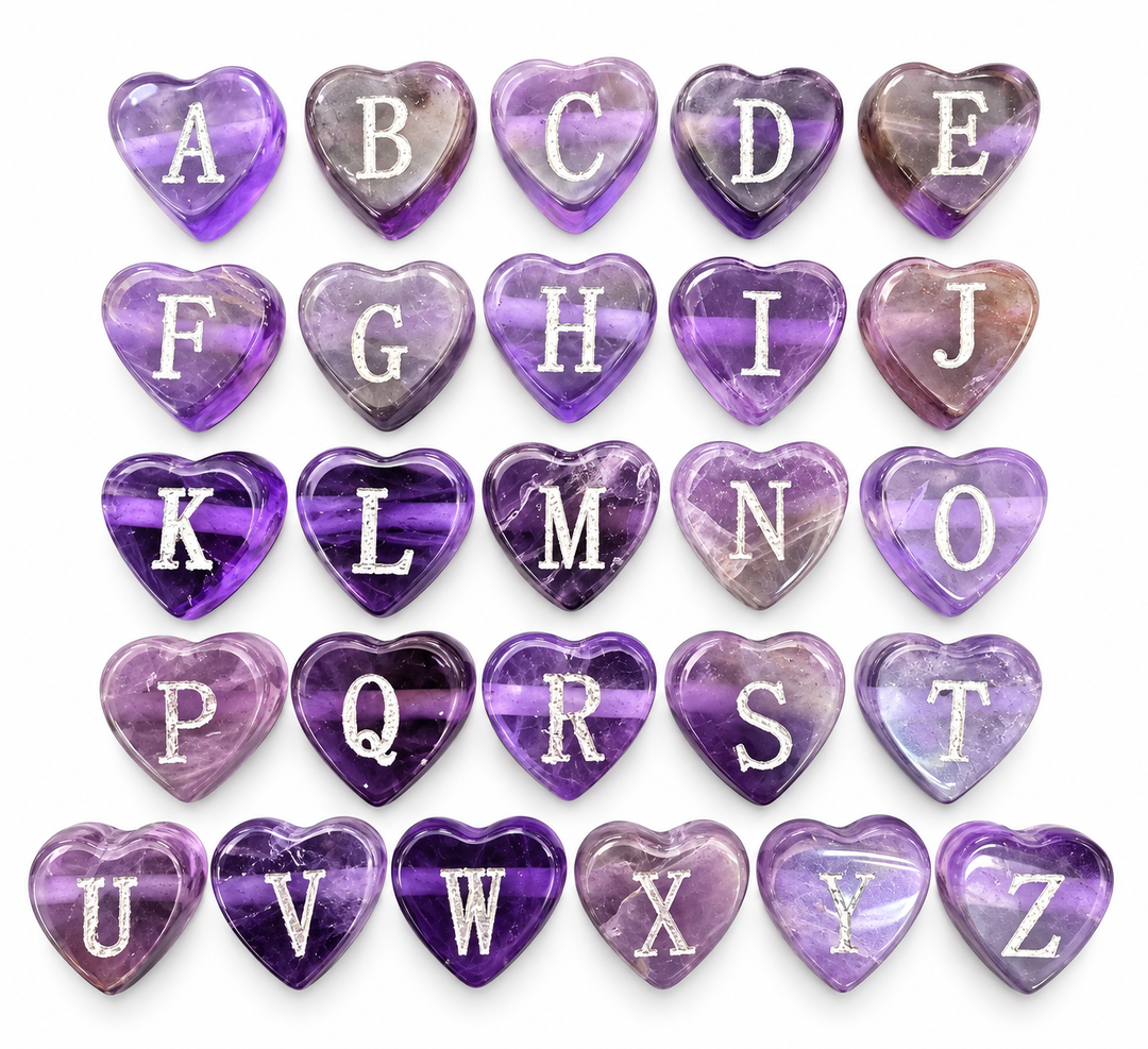 Amethyst Letter Spacer