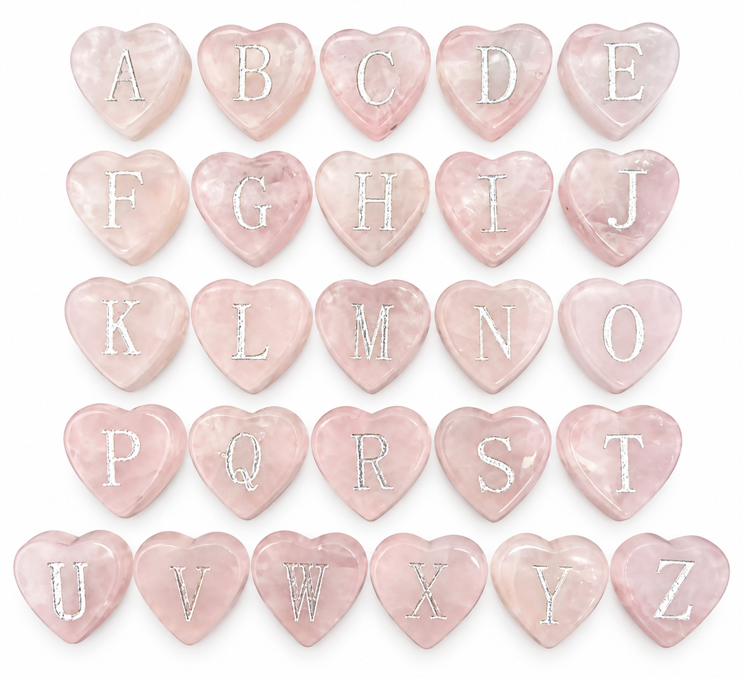 Rose Quartz Letter Spacer