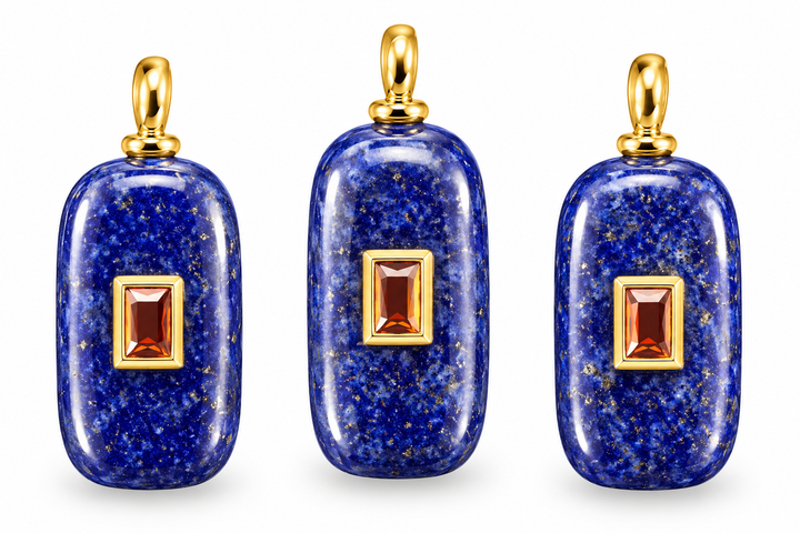 Sodalite Rectangular Charm
