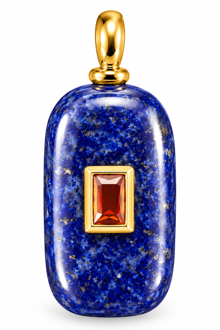 Sodalite Rectangular Charm