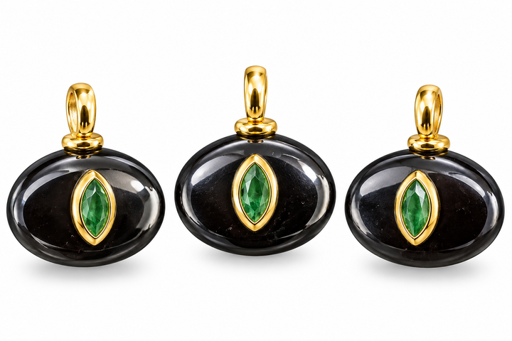 Black Onyx Charm