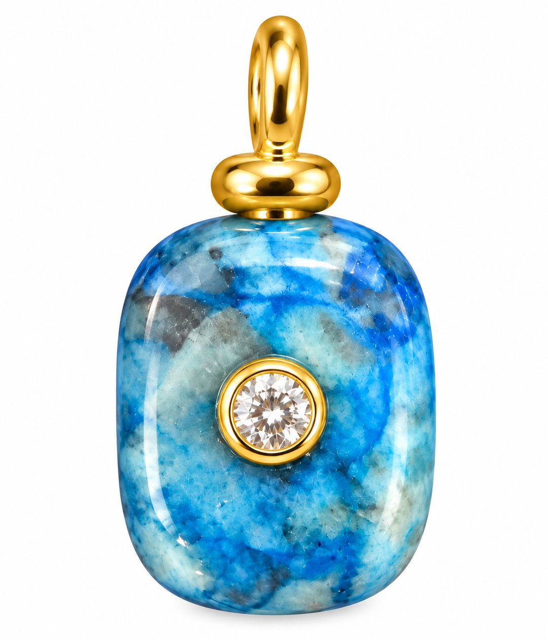 Apatite Cube Pendant