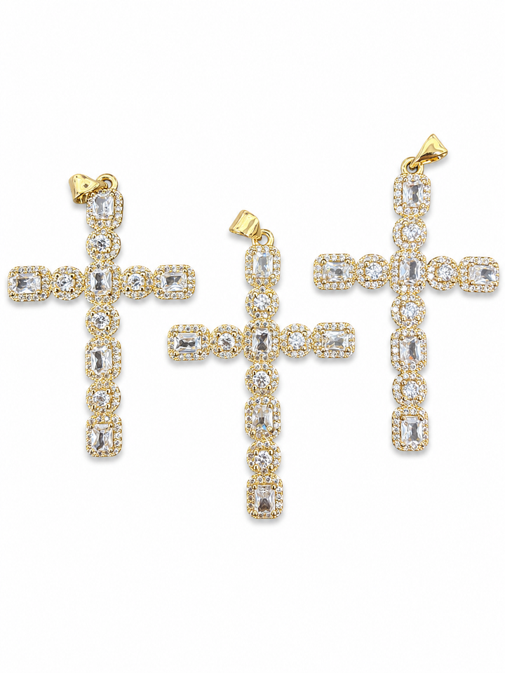 Cross Crystal Pendant