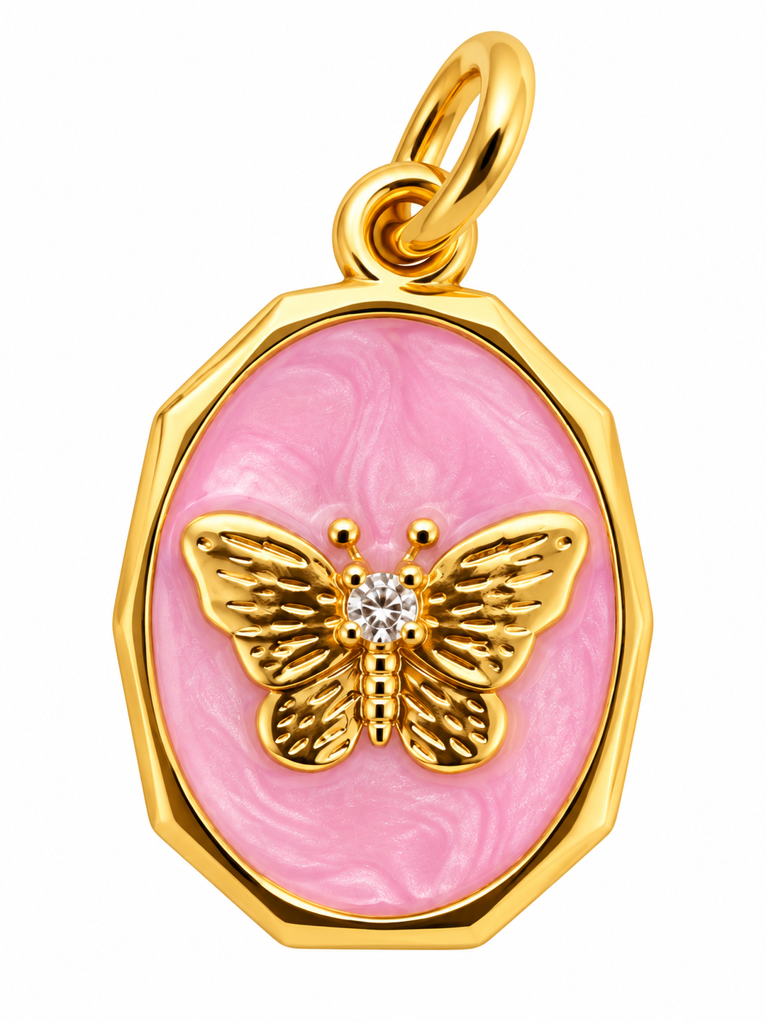 Butterfly Enamel Charm