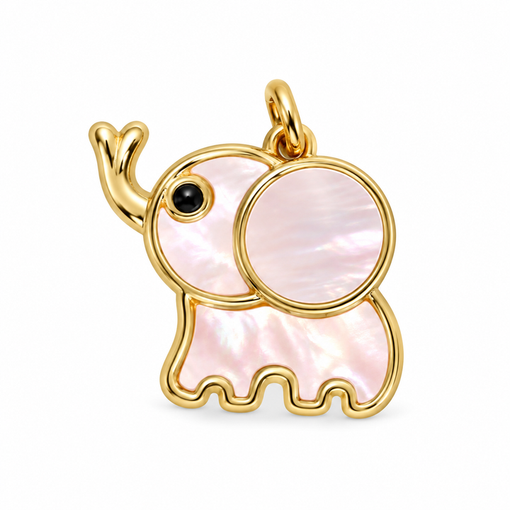 Pearl Elephant Pendant