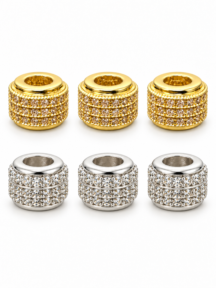 Micro Pave Donut Spacer