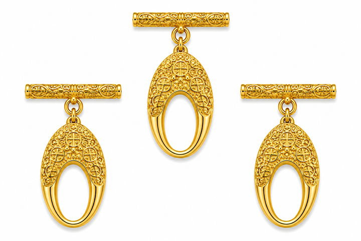 Oval Toggle Clasp