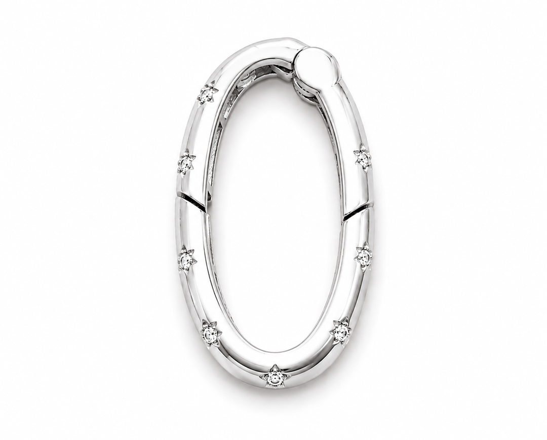 Oval Carabiner Clasp