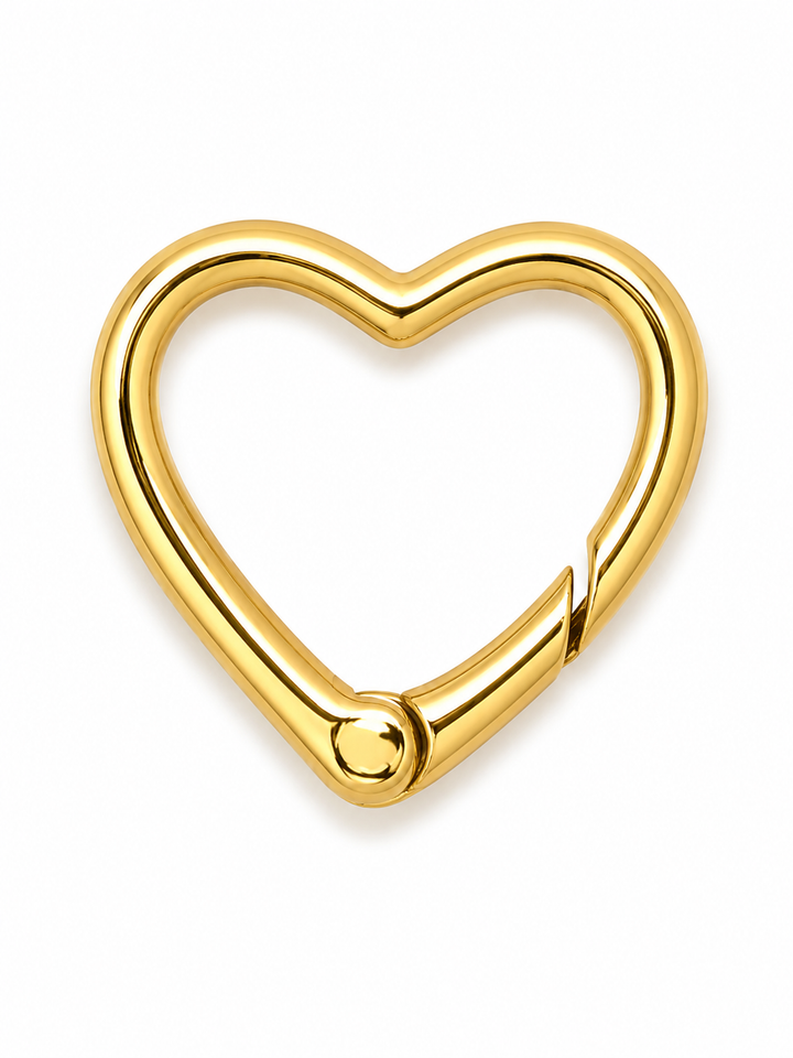 Heart Carabiner Clasp