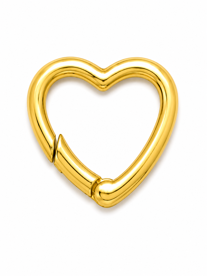 Heart Carabiner Clasp