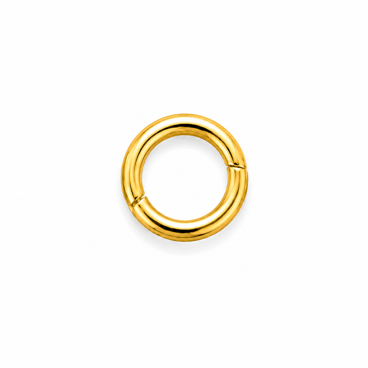 Circular Shaped Spring Gate Ring / Push Clasp
