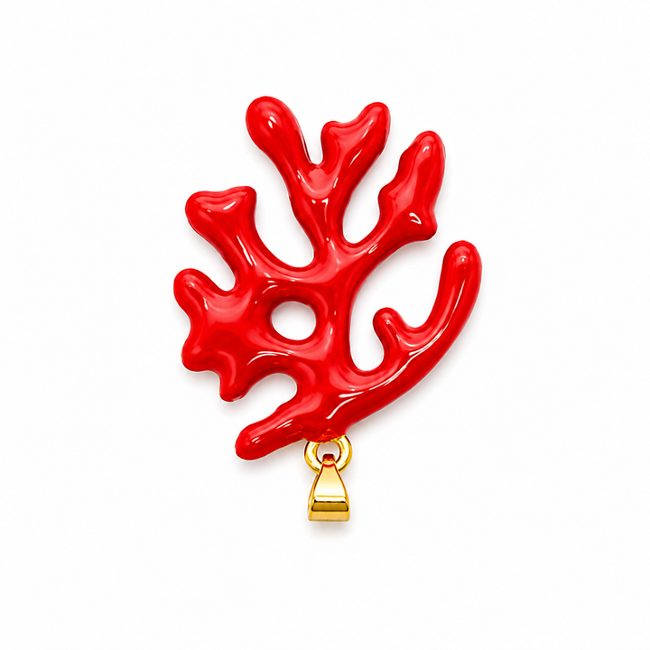 Colorful Coral Pendant