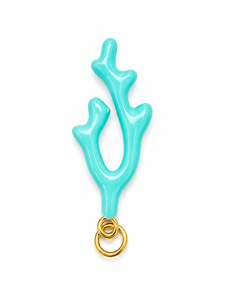 Colorful Small Coral Pendant