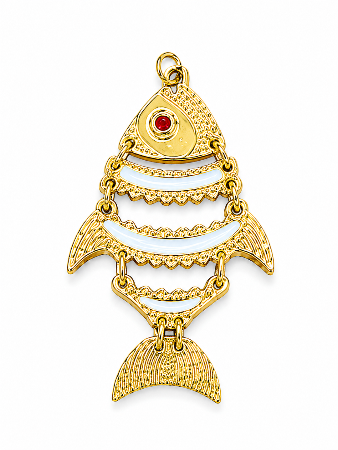Large Moving fish Pendant