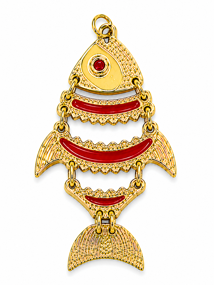 Large Moving fish Pendant