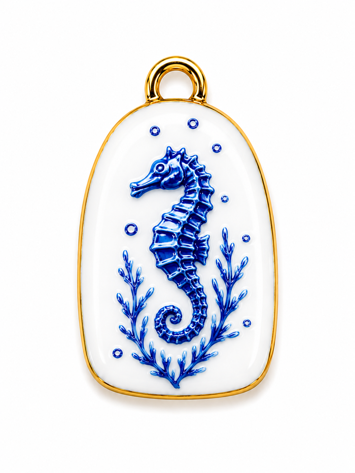Ocean Life Enamel Pendants