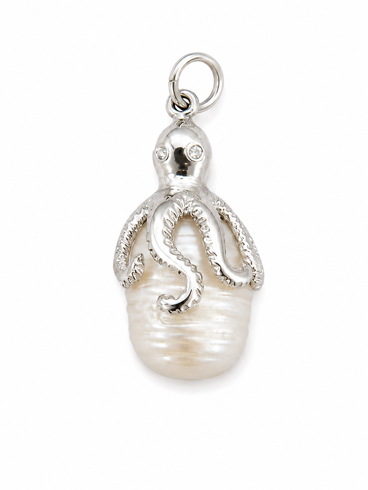 Octopus Pearl Pendant