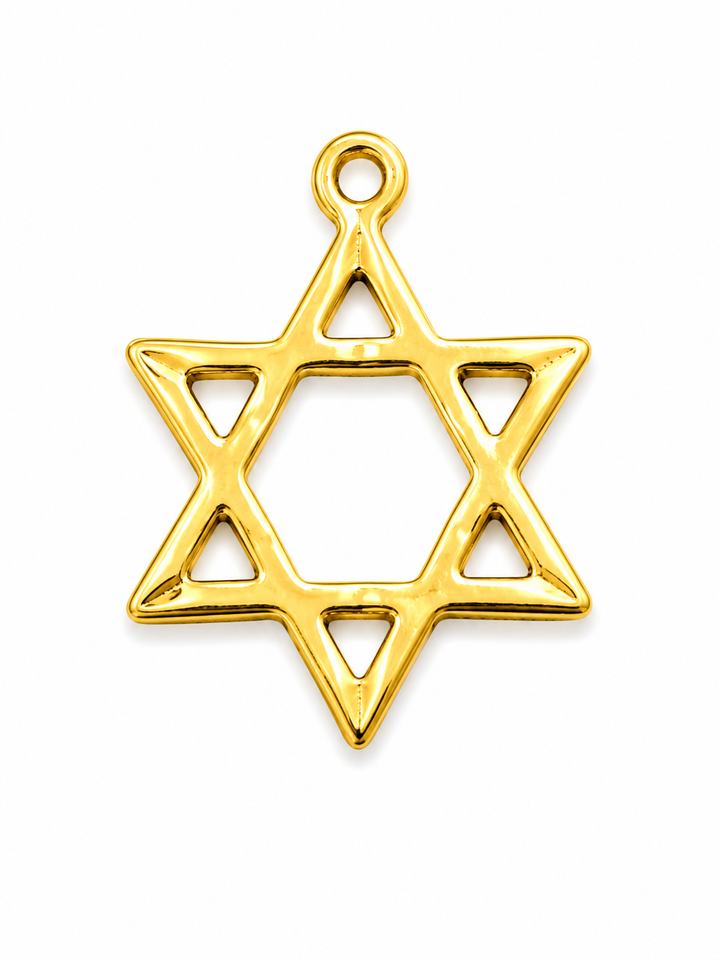 Small Jewish Star Charm