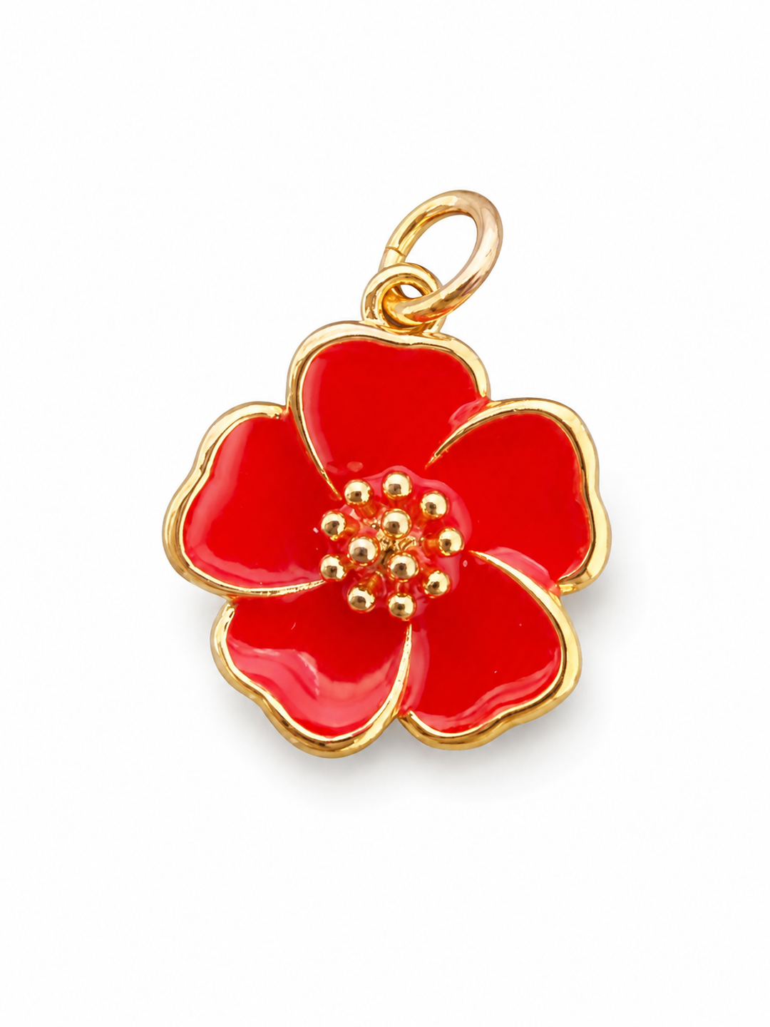 Colorful Flower Charm