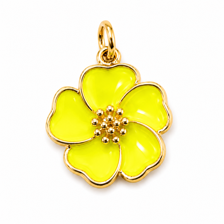 Colorful Flower Charm