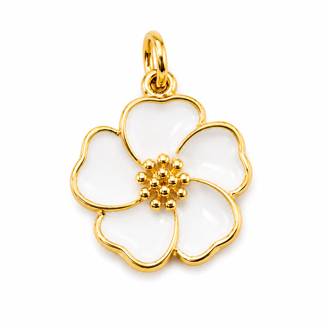 Colorful Flower Charm