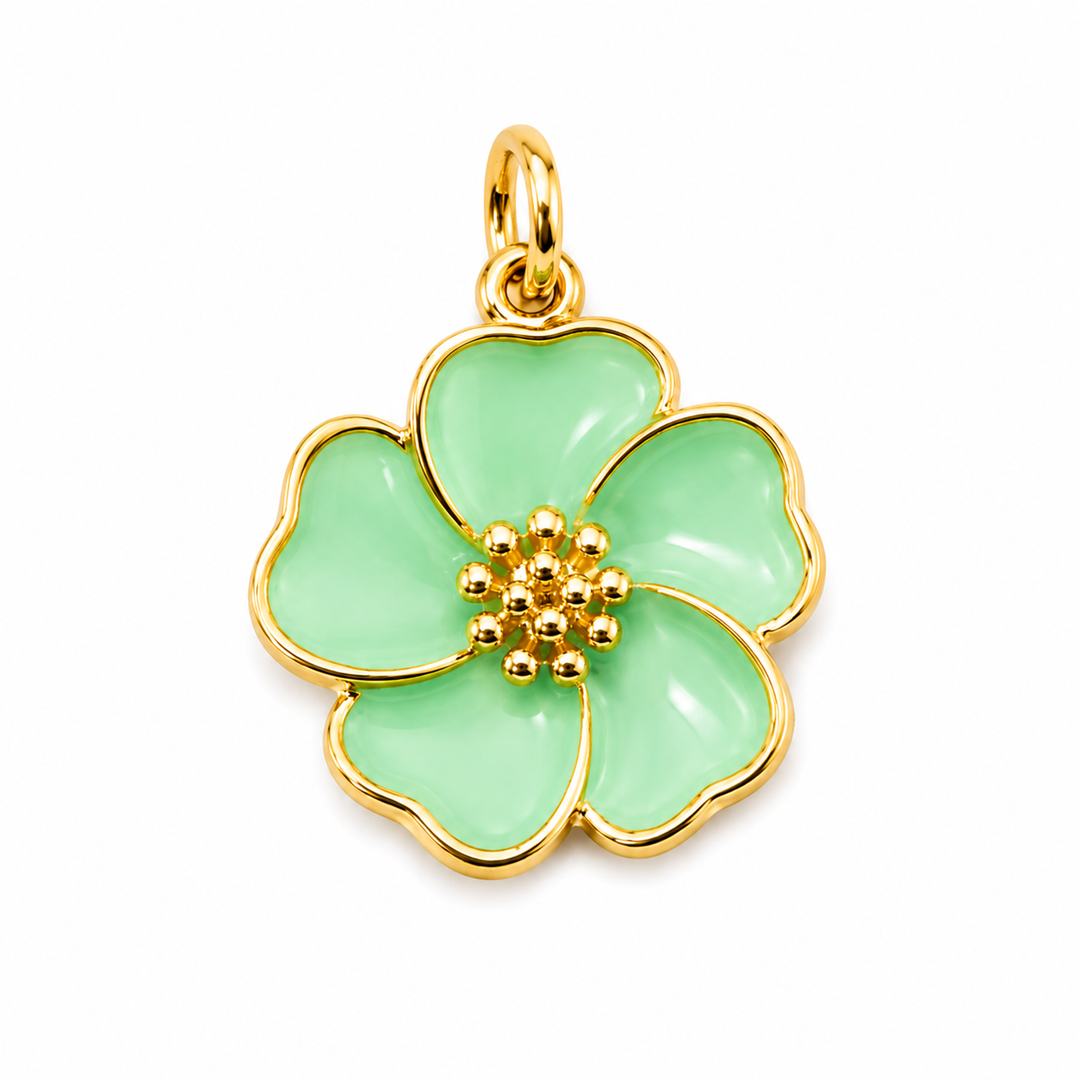 Colorful Flower Charm