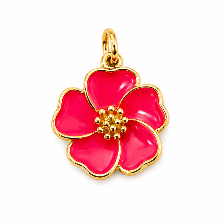 Colorful Flower Charm