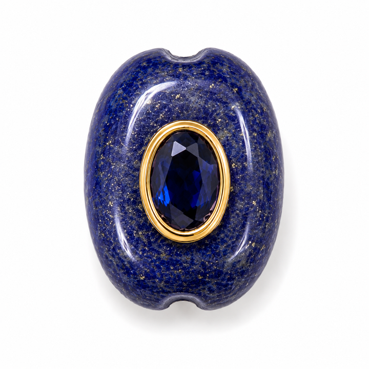 Oval Stone Spacer