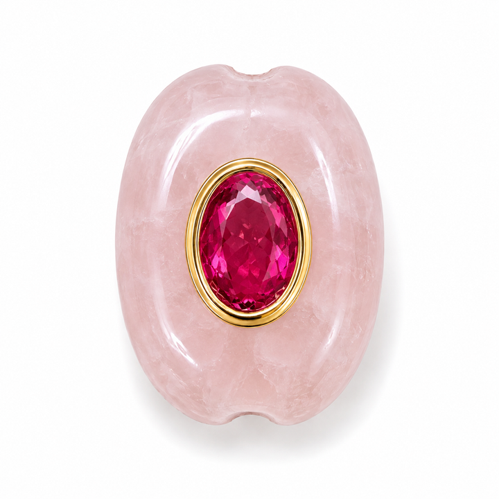 Oval Stone Spacer