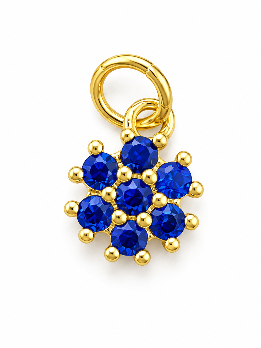 Small Crystal Square Charm